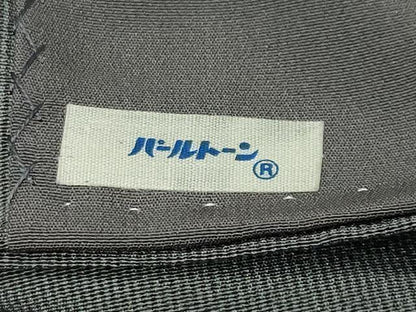 平和屋着物●江戸小紋　万筋　紫鼠色×深川鼠色　正絹　逸品　CABM5036gh