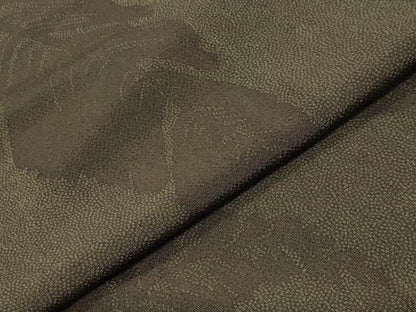 平和屋着物●上質な小紋　舞葉文　鬼しぼ縮緬　銀座越後屋扱い　正絹　逸品　CABM5055gh