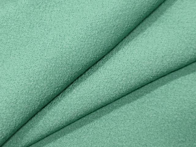 平和屋着物●上質な色無地　柳染色　正絹　逸品　CABM5069gh