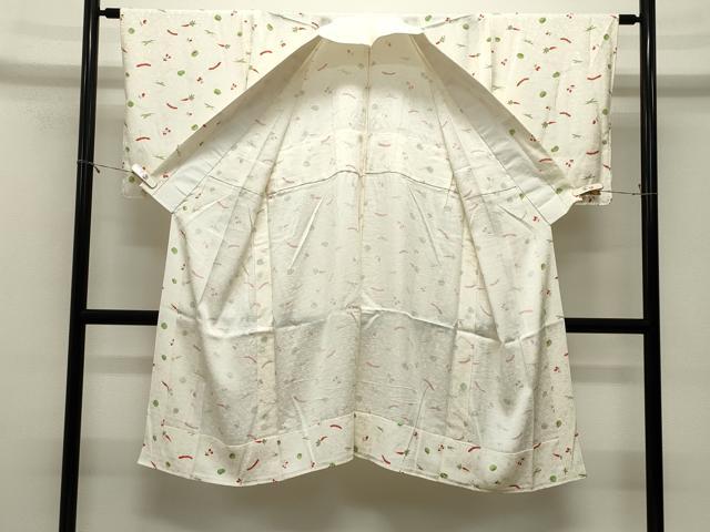 平和屋着物●長襦袢　無双仕立て　成り物　正絹　逸品　CABM5084gh
