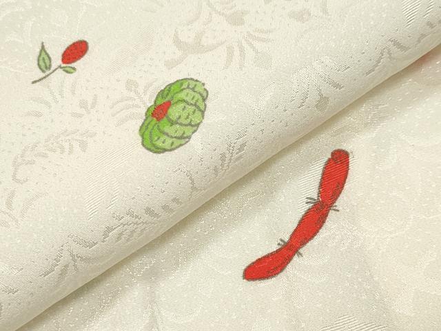 平和屋着物●長襦袢　無双仕立て　成り物　正絹　逸品　CABM5084gh