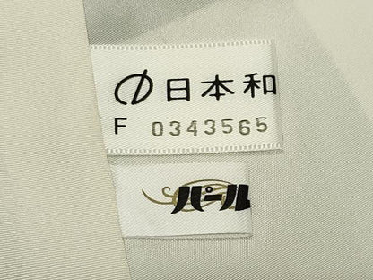 平和屋着物●上質な色無地　仙斎茶色　正絹　逸品　CABM5131gh