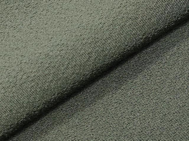 平和屋着物●上質な色無地　藍媚茶色　正絹　逸品　未使用　CABM5138gh