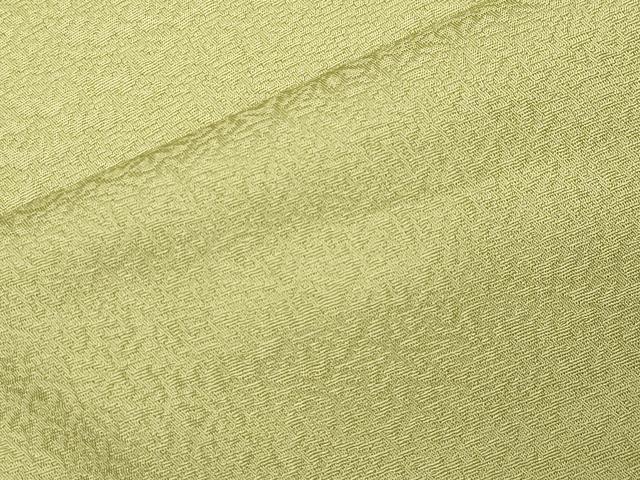 平和屋着物●上質な色無地　抹茶色　正絹　逸品　未使用　CABM5143gh