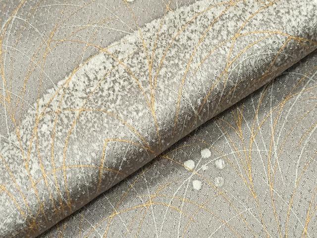 平和屋着物●訪問着　竹屋町刺繍　遠山花文　金彩　正絹　逸品　CABM5155gh