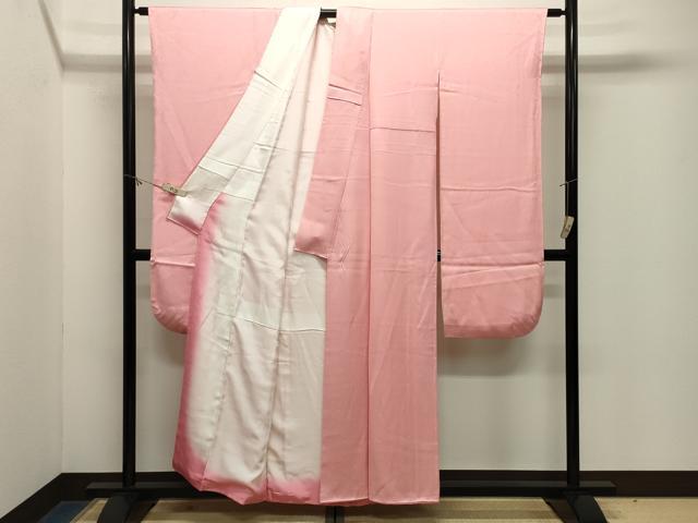 平和屋着物●豪華振袖　色無地　霰地紋　虹色　正絹　逸品　CABM5171gh