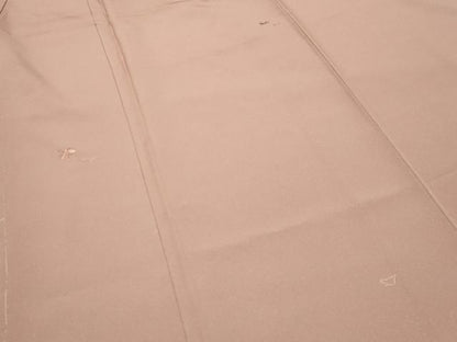 平和屋着物●上質な小紋　総刺繍　こぼれ松葉花文　正絹　逸品　未使用　CABM5224gh