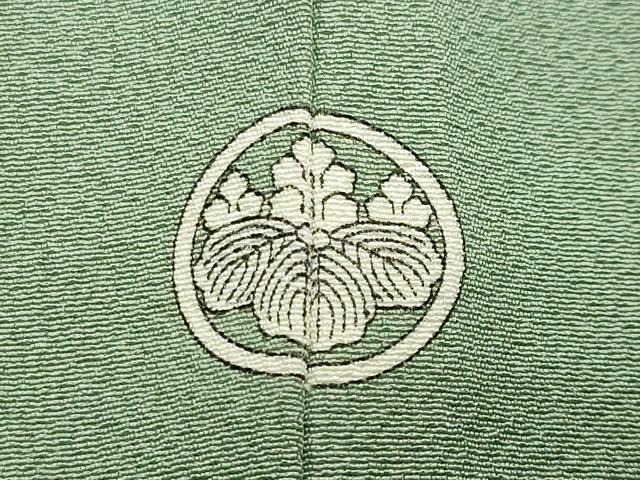 平和屋着物●上質な色無地　柳染色　正絹　逸品　CABM5251gh