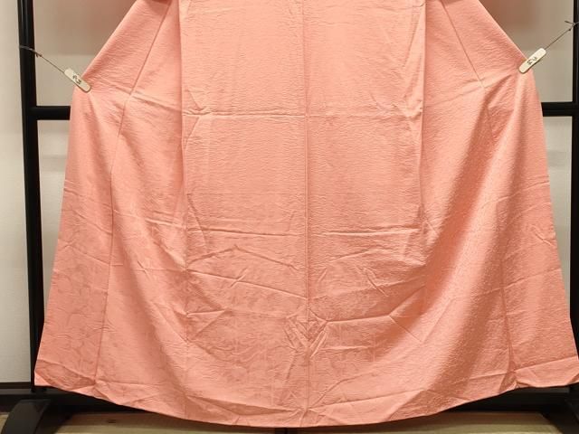 平和屋着物●無地絵羽訪問着　乱菊地紋　ときがら茶色　正絹　逸品　CABM5260gh