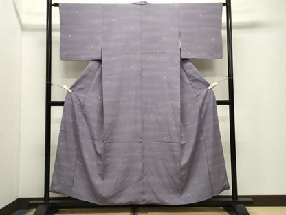 平和屋着物●江戸小紋　舞花文　正絹　逸品　CABM5263gh