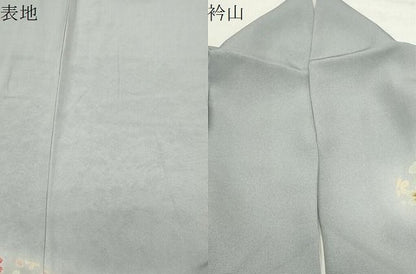 平和屋着物●訪問着　舞桜文　暈し染め　金彩　正絹　逸品　CABM5281gh