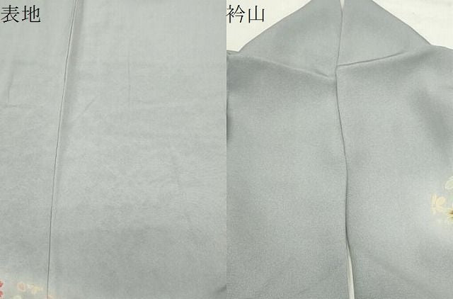 平和屋着物●訪問着　舞桜文　暈し染め　金彩　正絹　逸品　CABM5281gh