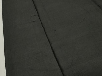 平和屋着物●男性　黒紋付　羽織セット　正絹　逸品　CABM5301gh