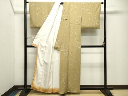 平和屋着物●上質な小紋　玩具文　正絹　逸品　CABM5306gh