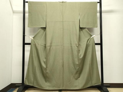 平和屋着物●江戸小紋　舞花文　正絹　逸品　未使用　CABM5322gh