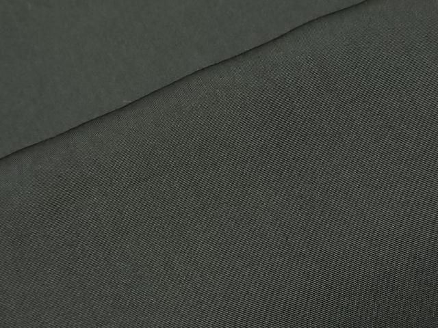 平和屋着物●男性　黒紋付　正絹　逸品　CABM5326gh