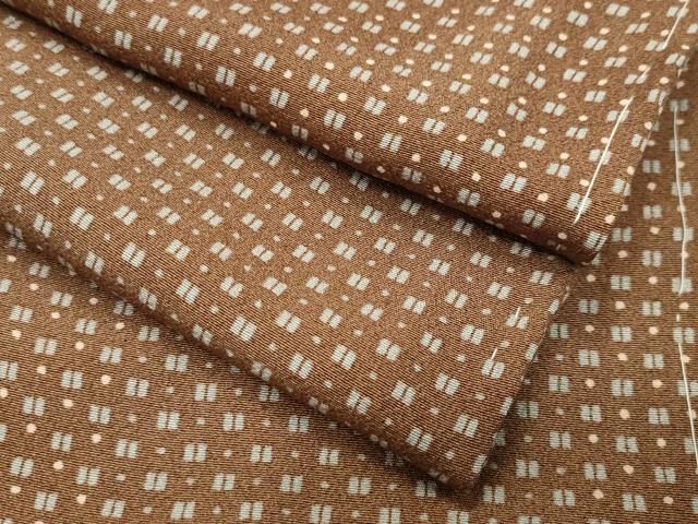 平和屋着物●江戸小紋　抽象文様　正絹　逸品　未使用　CABM5341gh