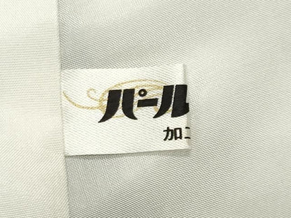平和屋着物●訪問着　短冊花文　金彩　正絹　逸品　CABM5342gh