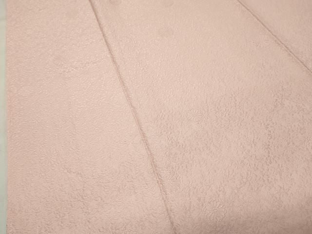 平和屋着物●上質な色無地　舞花地紋　虹色　正絹　逸品　CABM5343gh