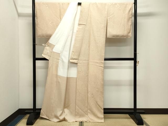 平和屋着物●上質な小紋　辻が花　正絹　逸品　CABM5371gh