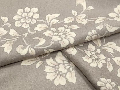 平和屋着物●上質な小紋　更紗花唐草文　正絹　逸品　CABM5378gh