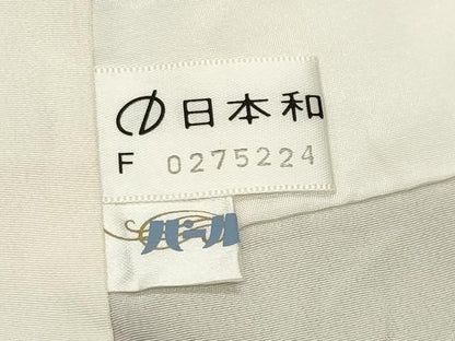 平和屋着物●上質な小紋　更紗花唐草文　正絹　逸品　CABM5378gh