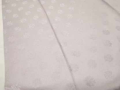 平和屋着物●上質な色無地　花丸地紋　枯野色　正絹　逸品　未使用　CABM5394gh