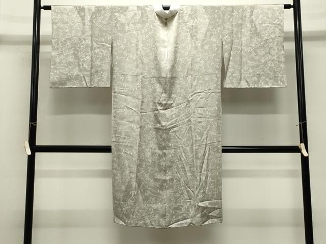 平和屋着物●長襦袢　無双仕立て　鳥獣戯画　正絹　逸品　CABM5401gh