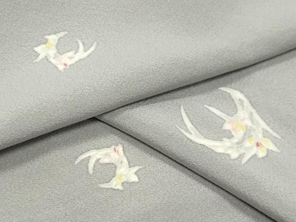 平和屋着物●上質な小紋　花丸文　正絹　逸品　未使用　CABM5454gh