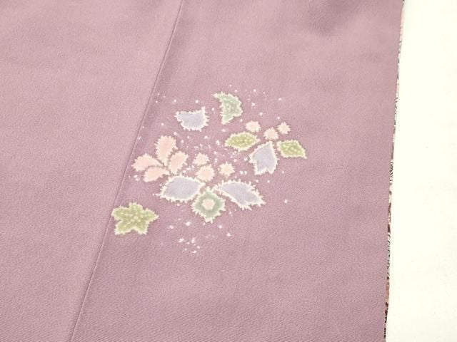 平和屋着物●訪問着　作家物　辻が花　絞り　暈し染め　銀通し地　正絹　逸品　CABM5492gh
