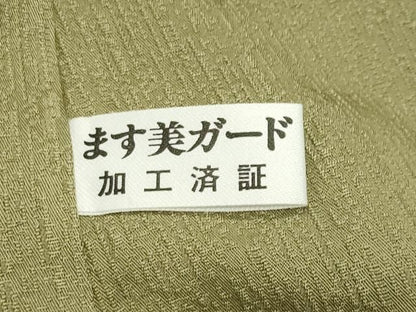 平和屋着物●訪問着　総刺繍　流水花文　金糸　ますいわ屋扱い　正絹　逸品　CABM5505gh