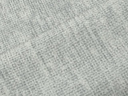 平和屋着物●上質な小紋　作家物　手染　本紗摺亀　霞文　鬼しぼ縮緬　反端付き　正絹　逸品　CABM5529gh