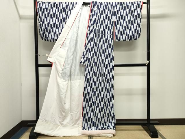 平和屋本店●色打掛　小紋　和装　婚礼　結婚式　花嫁　神社挙式　矢羽根文　洗える着物　CABM5551gh