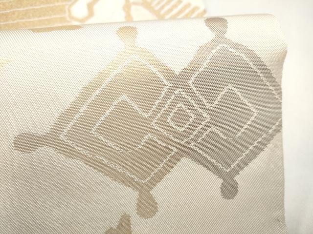 平和屋着物●全通柄　本袋帯　花鳥文　金糸　正絹　逸品　CABM6026hy