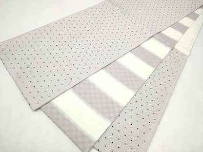 平和屋着物●桝屋儀兵衛　六通柄袋帯　霞文　正絹　逸品　CABM6057hy