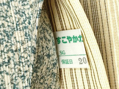 平和屋着物●BANKAN　わものや　両面　太鼓柄袋帯　唐草文　たとう紙付き　正絹　逸品　CABM6061hy