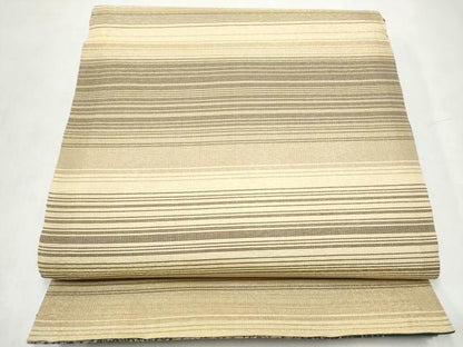 平和屋着物●BANKAN　わものや　両面　太鼓柄袋帯　唐草文　たとう紙付き　正絹　逸品　CABM6061hy