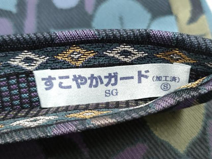 平和屋着物●両面　全通柄袋帯　草花文　長尺　正絹　逸品　CABM6062hy