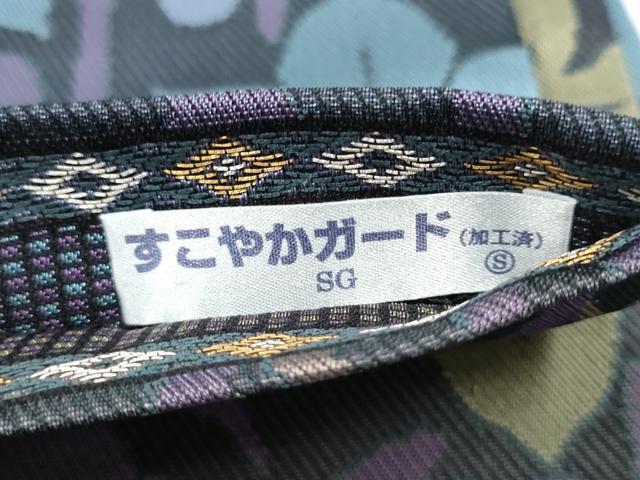 平和屋着物●両面　全通柄袋帯　草花文　長尺　正絹　逸品　CABM6062hy