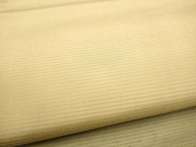平和屋着物●本塩沢　やまだ織　太鼓柄袋帯　雪の中のきれ　証紙付き　正絹　逸品　CABM6194hy