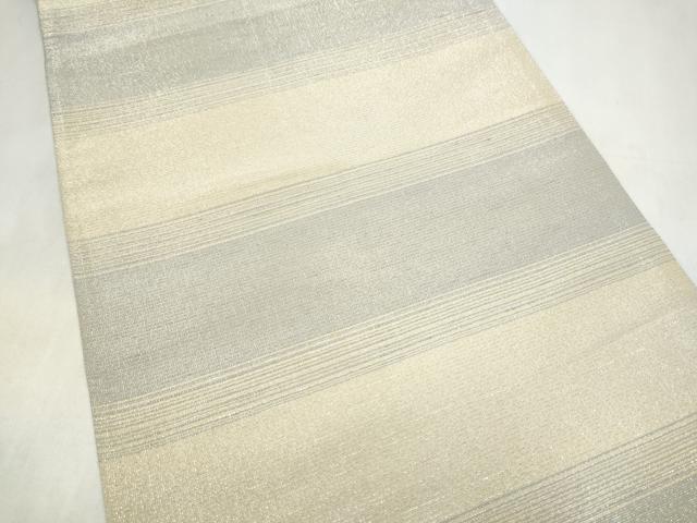 平和屋着物●両面　全通柄袋帯　立涌鳳凰文　箔燃糸織　正絹　逸品　CABM6221hy