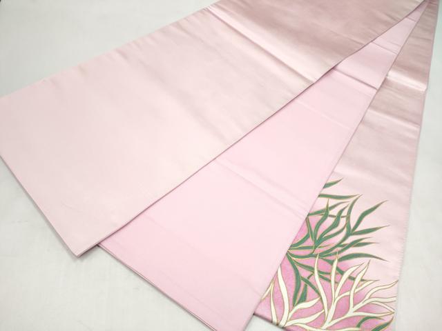 平和屋着物●太鼓柄袋帯　舞葉文　金彩　正絹　逸品　CABM6226hy