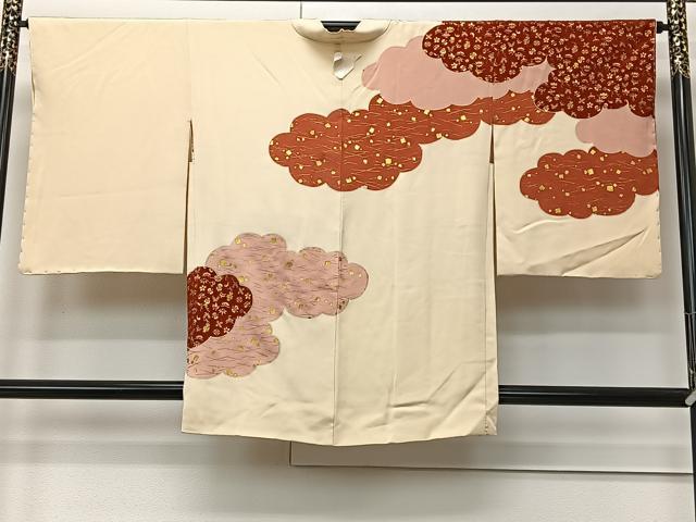 平和屋着物＃羽織　雲取り宝尽くし　金彩　正絹　逸品　未使用　CABM6445ua