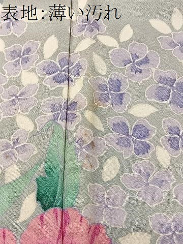 平和屋着物■豪華振袖　草花文　暈し染め　金彩　正絹　逸品　CABM6584ua