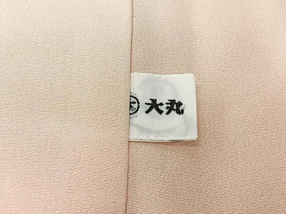 平和屋着物■訪問着　刺繍　草花文　大丸扱い　正絹　逸品　CABM6589ua