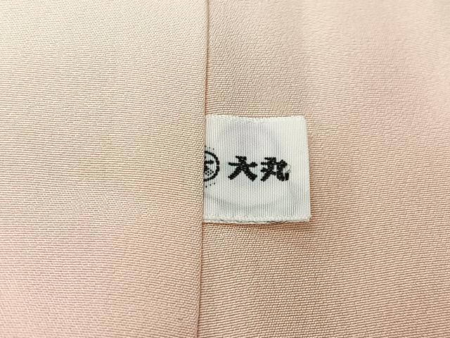 平和屋着物■訪問着　刺繍　草花文　大丸扱い　正絹　逸品　CABM6589ua