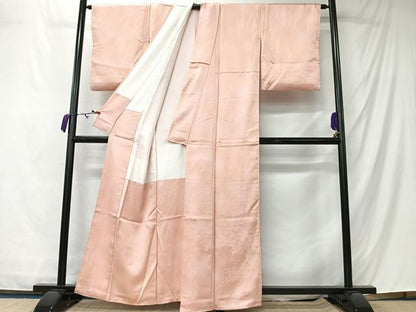 平和屋着物■訪問着　枝葉地紋　暈し染め　正絹　逸品　CABM6595ua