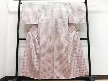 平和屋着物■上質な小紋　総絞り　正絹　逸品　未使用　CABM6645ua