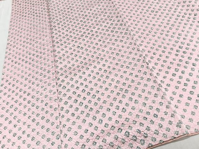 平和屋着物■上質な小紋　総絞り　正絹　逸品　未使用　CABM6645ua
