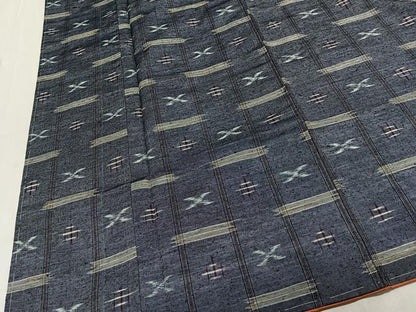平和屋着物■上質な紬　抽象文様　正絹　逸品　未使用　CABM6647ua